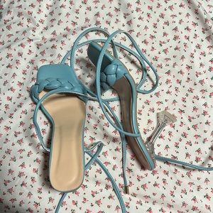 Fashion Nova Blue Heels